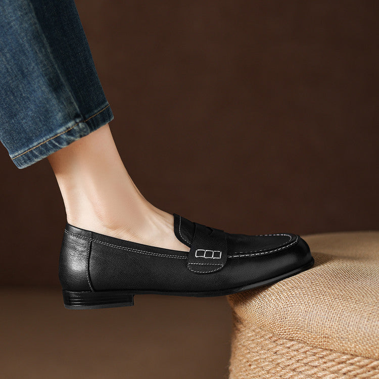 Sofía | Mocasines Clásicos de Piel