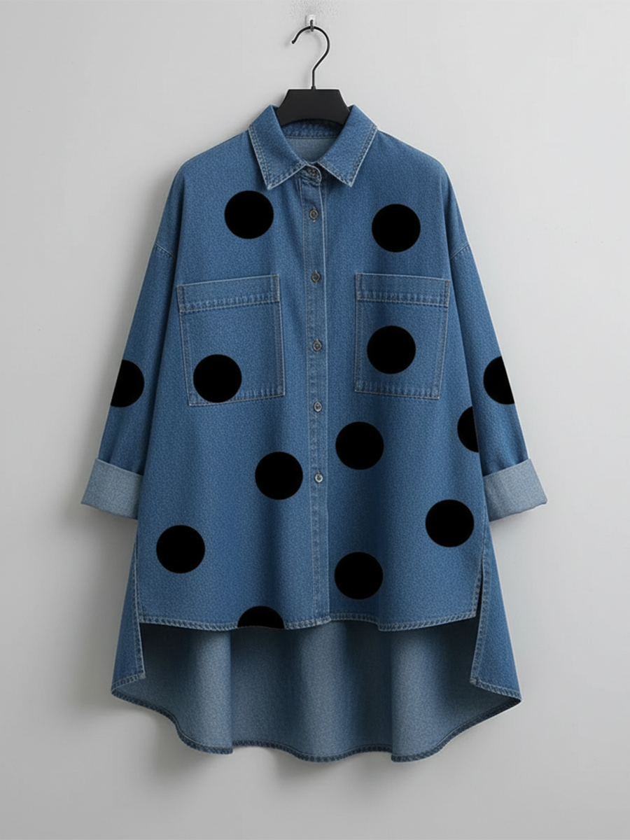 Isabel™ — Sobrecamisa de lunares