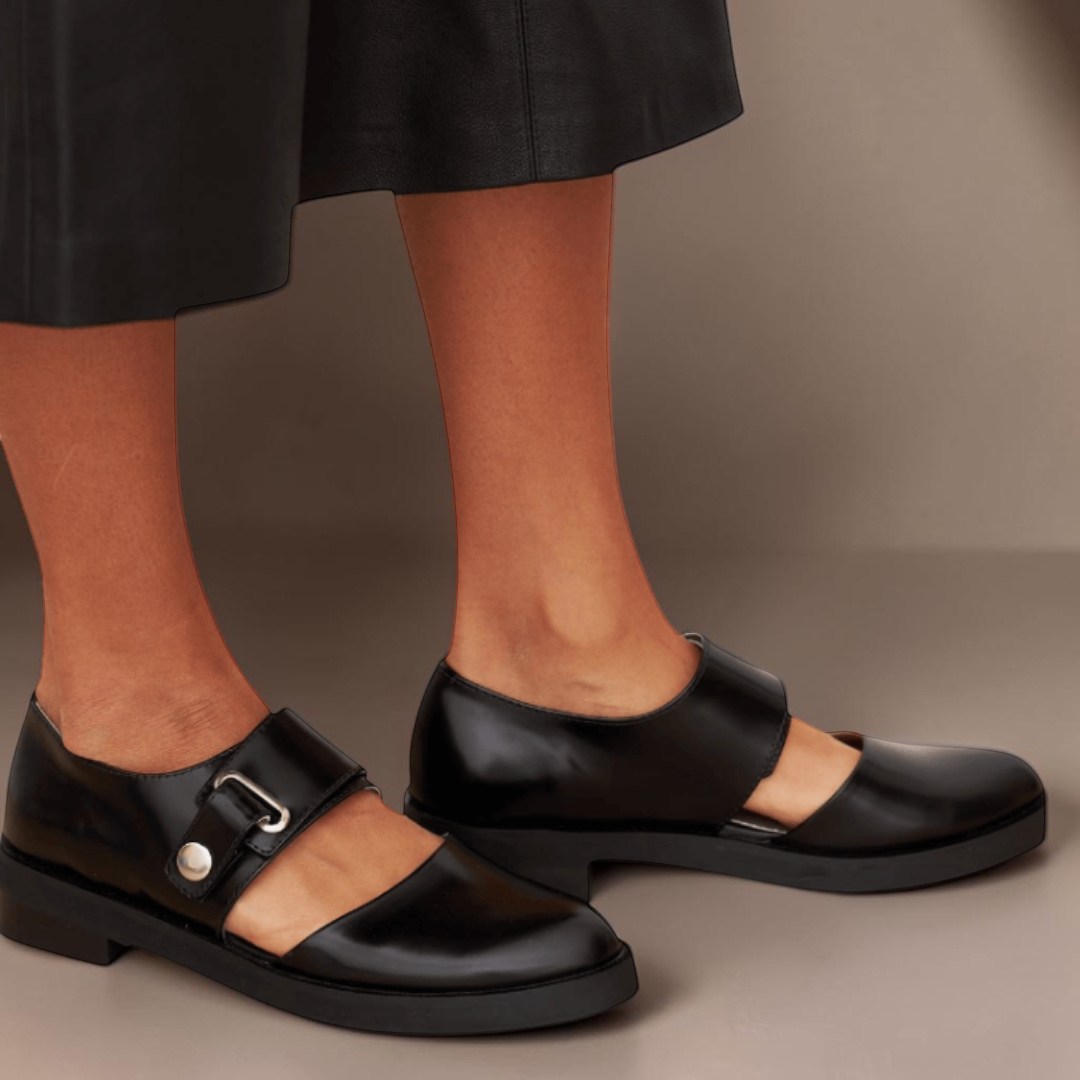 Celia | Merceditas Planas con Pulsera Ajustable
