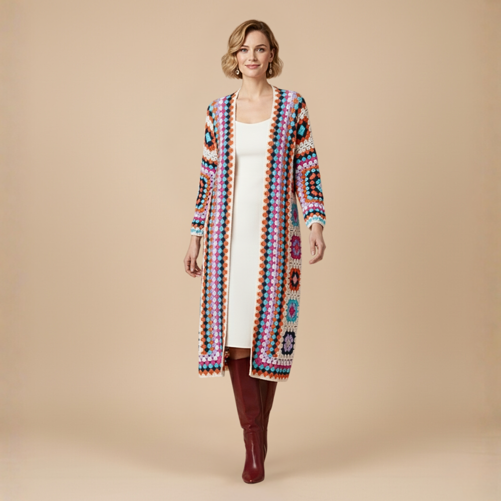 Blanca™ | Cárdigan Largo Boho