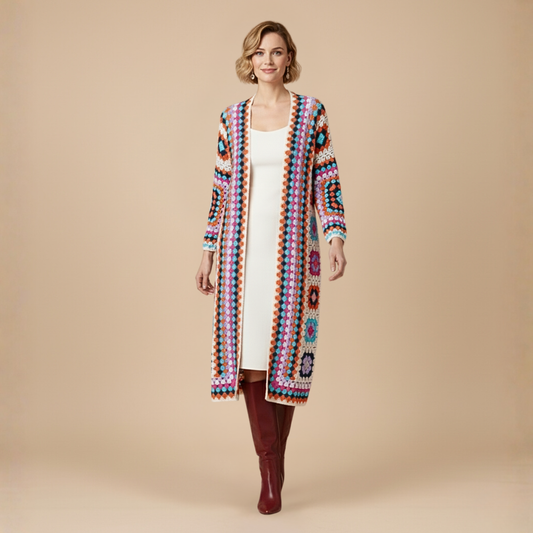 Blanca™ | Cárdigan Largo Boho