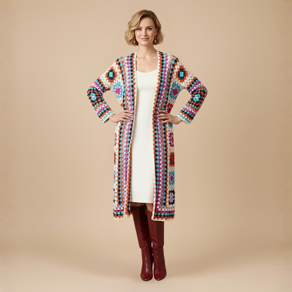 Blanca™ | Cárdigan Largo Boho