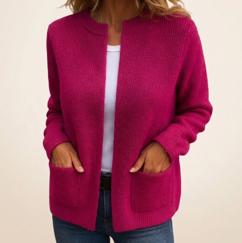 Agustina™ | Cárdigan Acogedor de Estilo Chic y Relajado