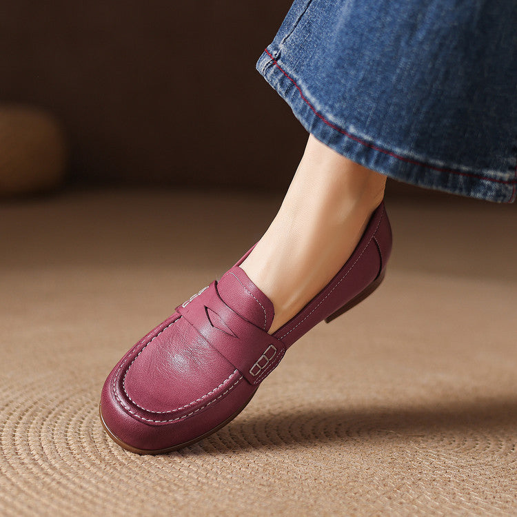 Sofía | Mocasines Clásicos de Piel