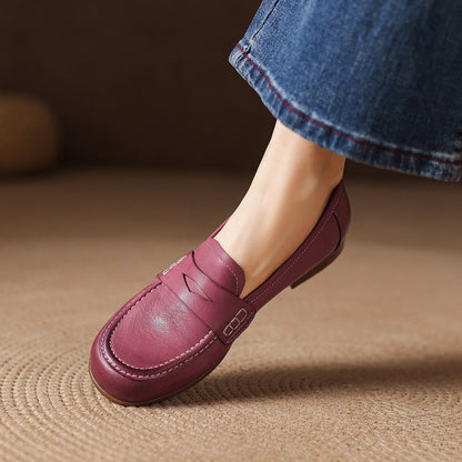Sofía | Mocasines Clásicos de Piel