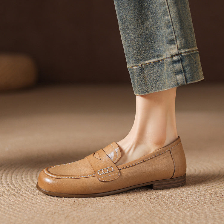 Sofía | Mocasines Clásicos de Piel
