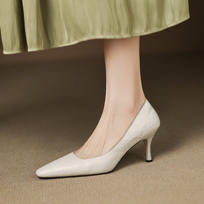 Lucía | Zapatos de Tacón Fino en Pie