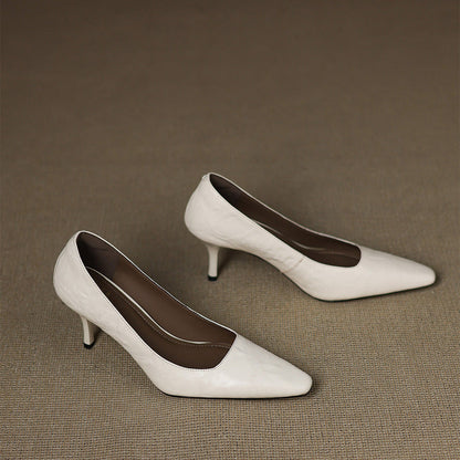 Lucía | Zapatos de Tacón Fino en Pie