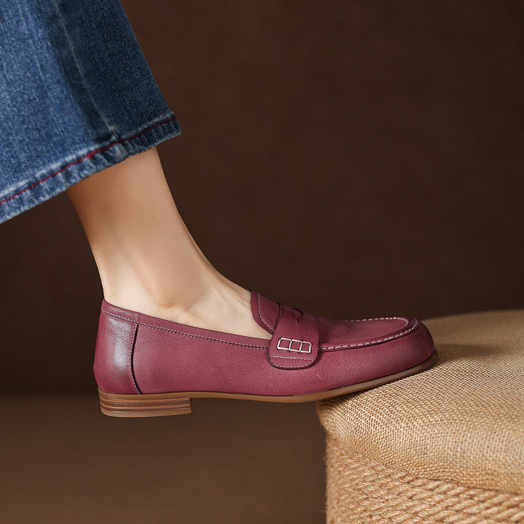 Sofía | Mocasines Clásicos de Piel