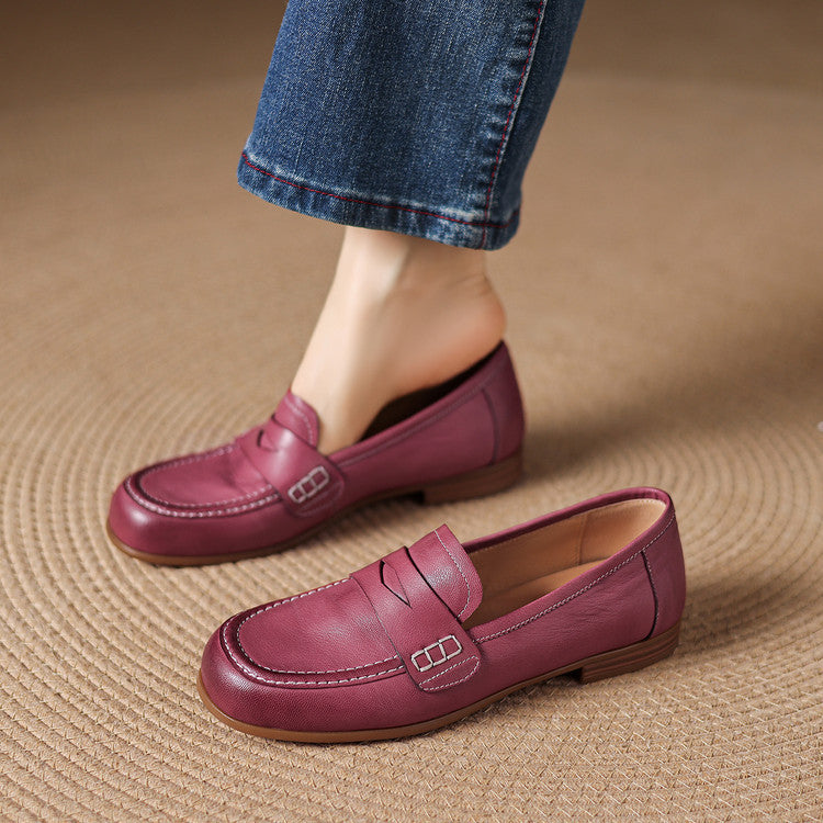 Sofía | Mocasines Clásicos de Piel