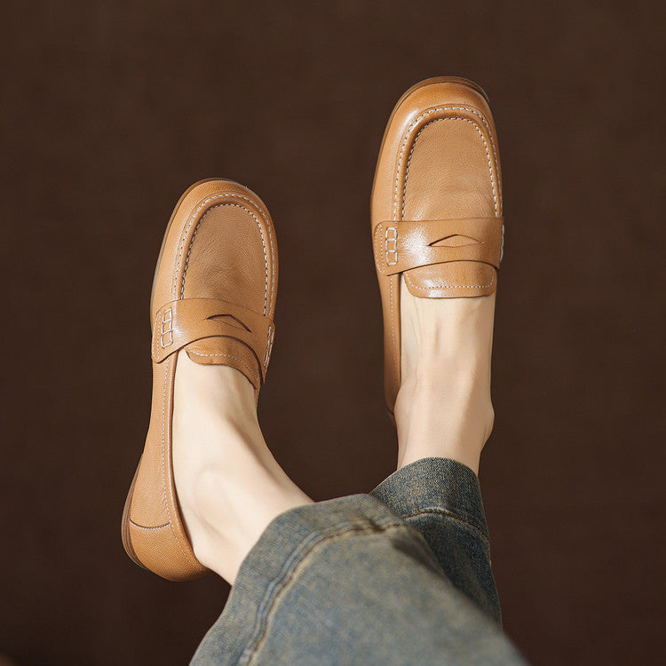 Sofía | Mocasines Clásicos de Piel