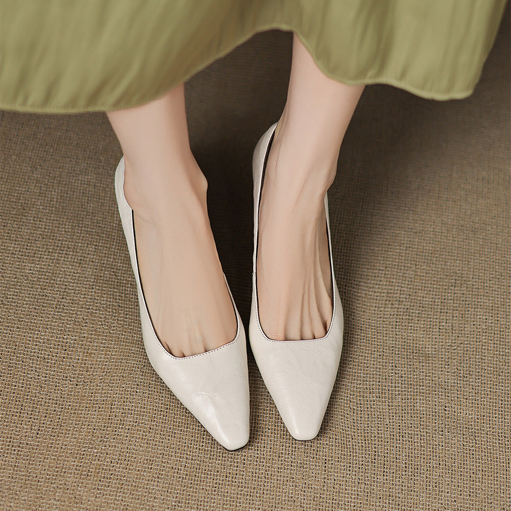 Lucía | Zapatos de Tacón Fino en Pie