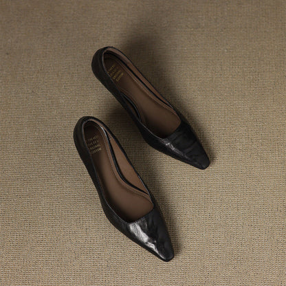 Lucía | Zapatos de Tacón Fino en Pie