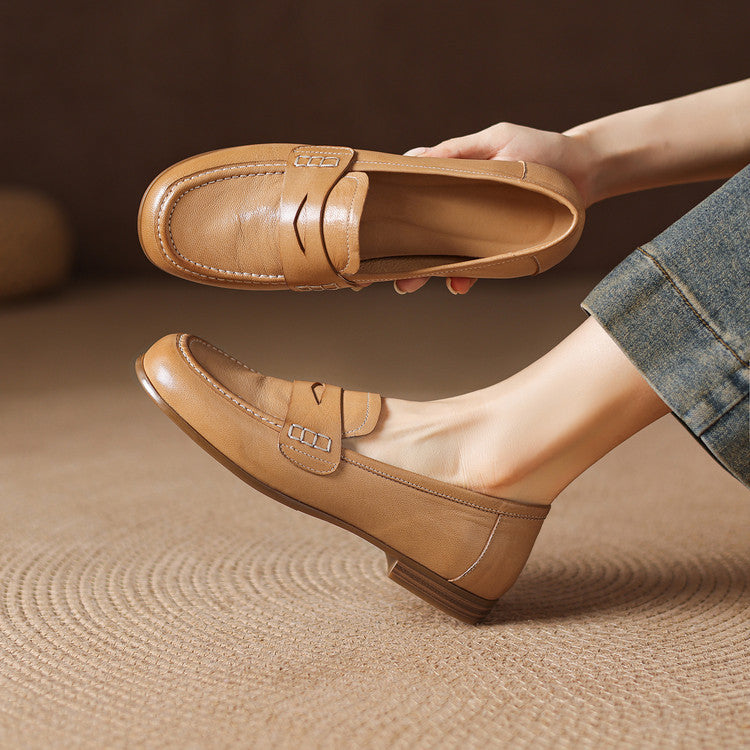 Sofía | Mocasines Clásicos de Piel