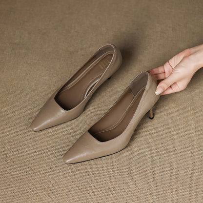 Lucía | Zapatos de Tacón Fino en Pie