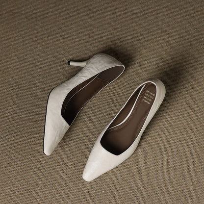 Lucía | Zapatos de Tacón Fino en Pie