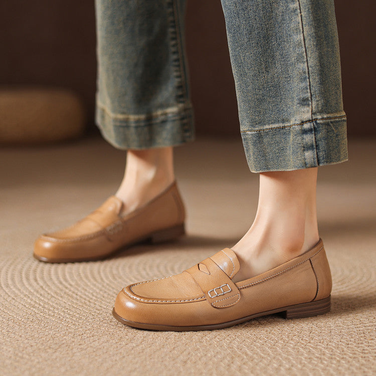 Sofía | Mocasines Clásicos de Piel
