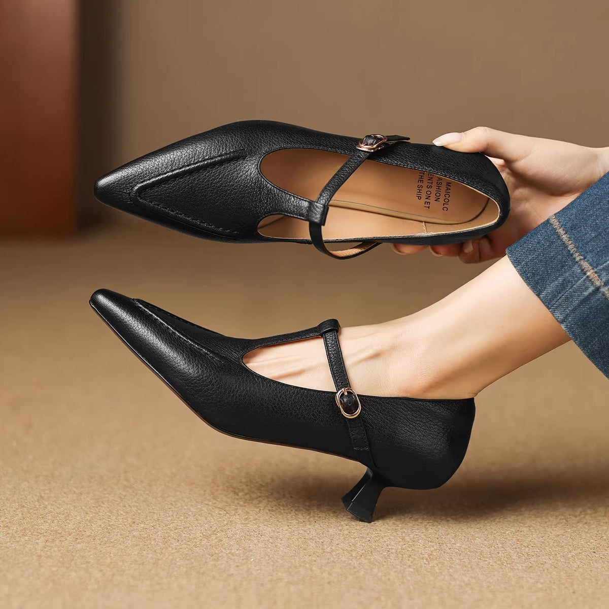 Valeria | Zapatos de Salón en Piel