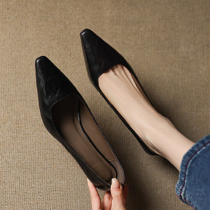 Lucía | Zapatos de Tacón Fino en Pie