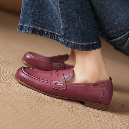 Sofía | Mocasines Clásicos de Piel