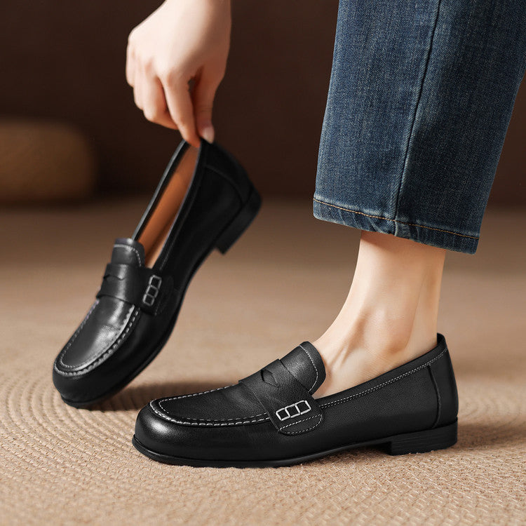 Sofía | Mocasines Clásicos de Piel