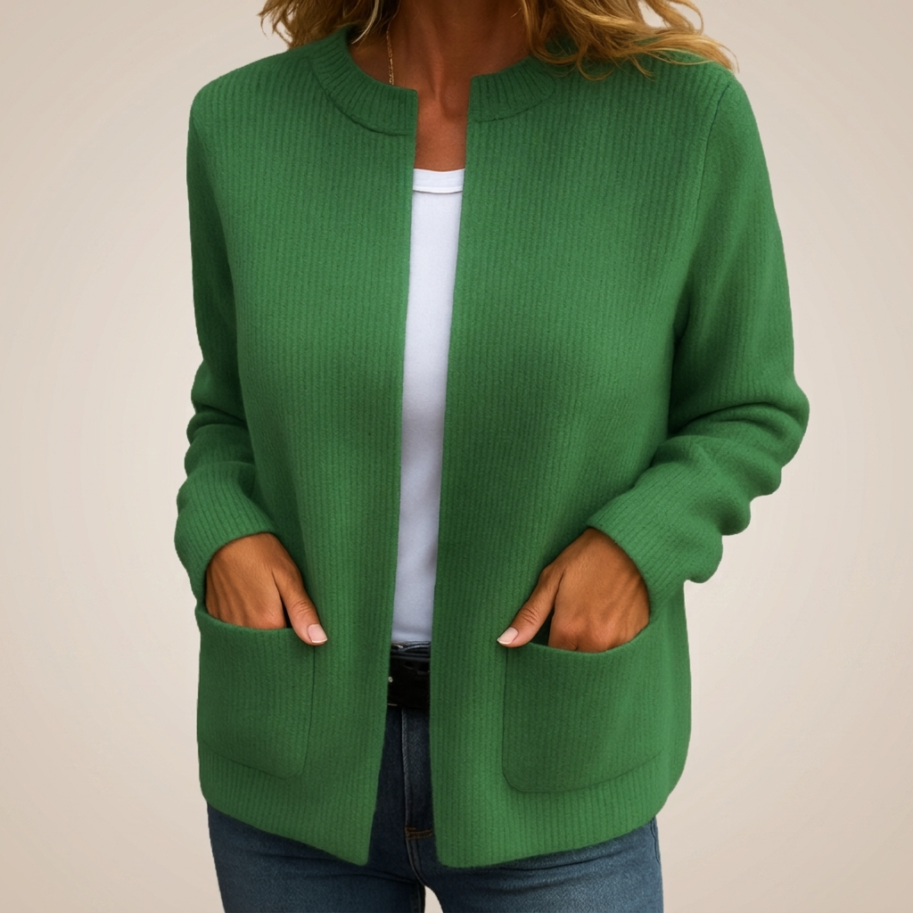 Agustina™ | Cárdigan Acogedor de Estilo Chic y Relajado