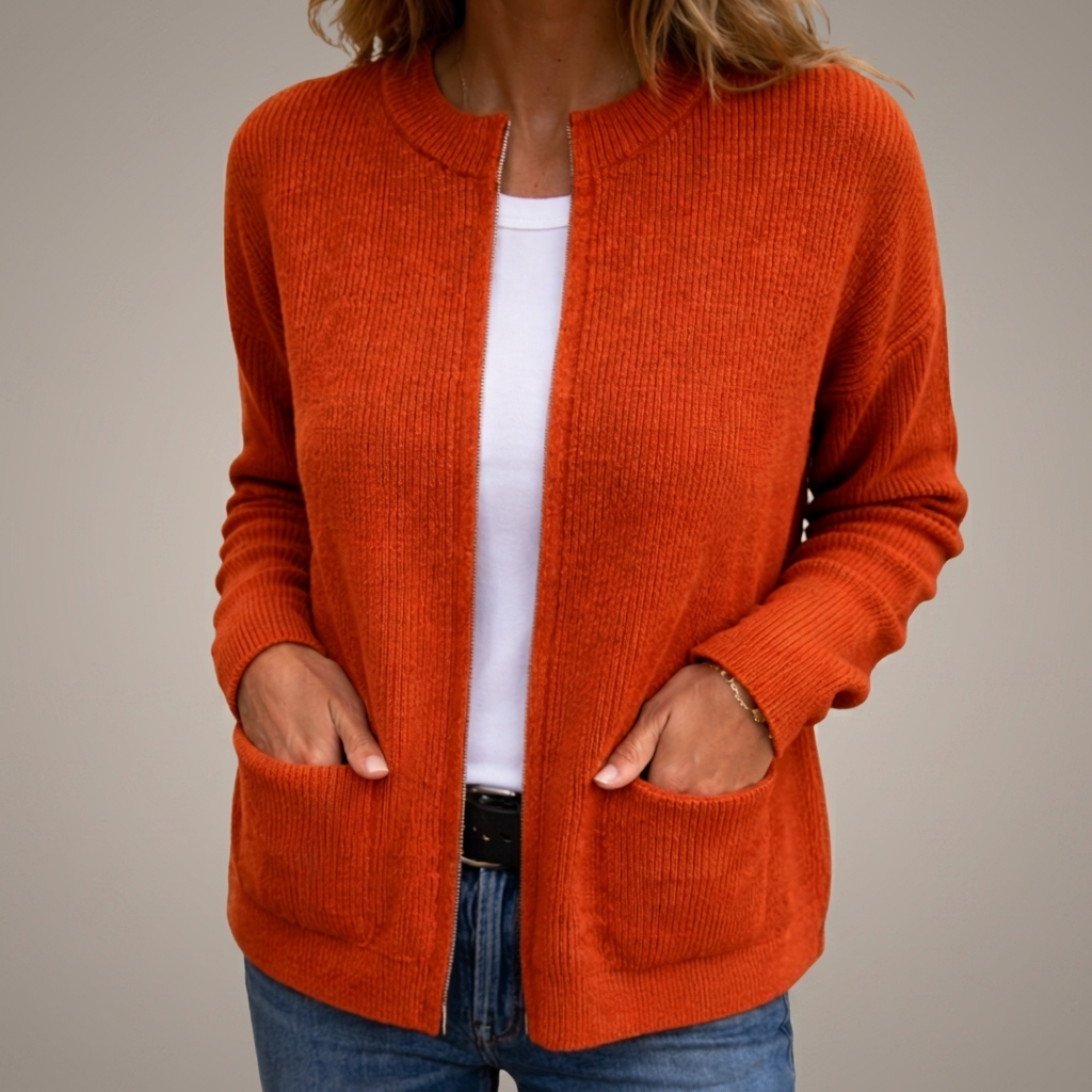 Agustina™ | Cárdigan Acogedor de Estilo Chic y Relajado