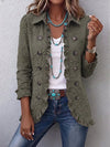 Triana | Chaqueta con bordado floral y volantes