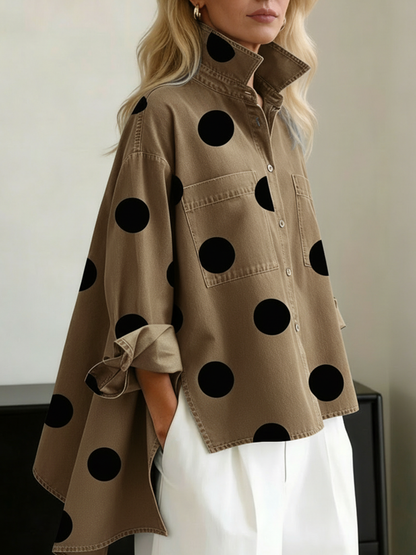 Isabel™ — Sobrecamisa de lunares