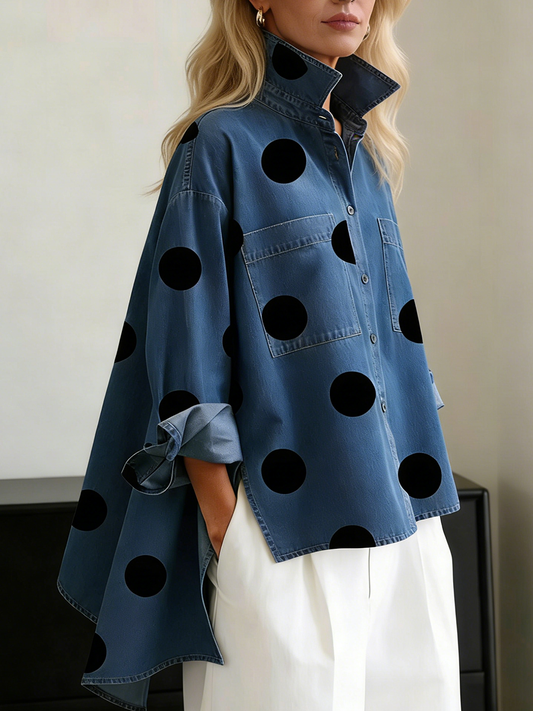 Isabel™ — Sobrecamisa de lunares