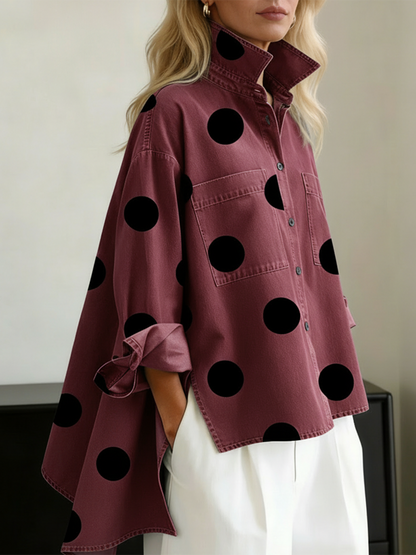 Isabel™ — Sobrecamisa de lunares