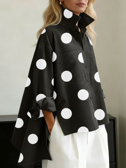 Isabel™ — Sobrecamisa de lunares